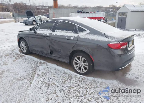 2015 Chrysler 200 Limited z USA, uszkodzony, nr VIN 1C3CCCAB5FN632921